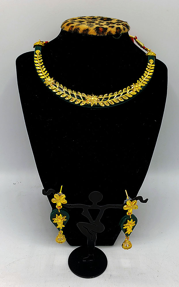 Gold Plated Pola Necklace Set | Ritz 