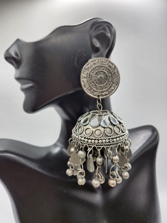 Oxidised earrings: 9 Best Oxidised Jhumkas for Women - The Economic Times